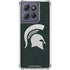 Michigan State University Spartans Logo Moto G 5G (2025) Clear Case