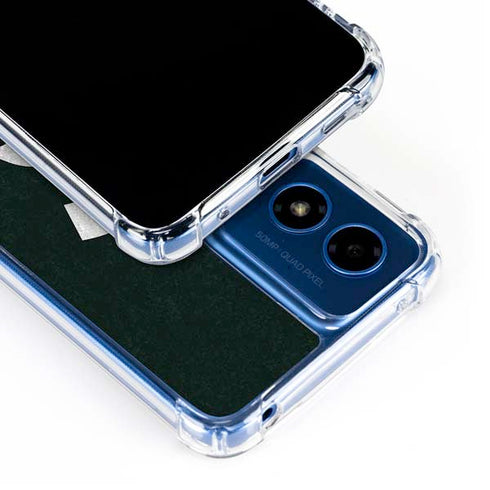Michigan State University Spartans Logo Moto G 5G (2024) Clear Case