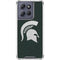 Michigan State University Spartans Logo Moto G Power 5G (2025) Clear Case