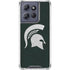 Michigan State University Spartans Logo Moto G Power 5G (2025) Clear Case