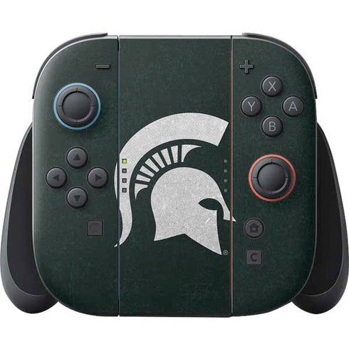 Michigan State University Spartans Logo Nintendo Skins