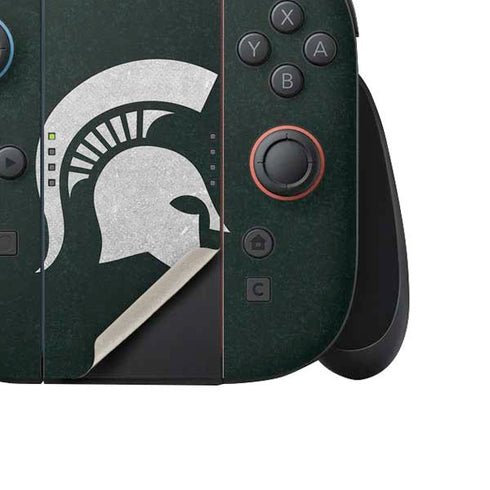 Michigan State University Spartans Logo Nintendo Switch 2 (2025) Joy-Con Controller Skin