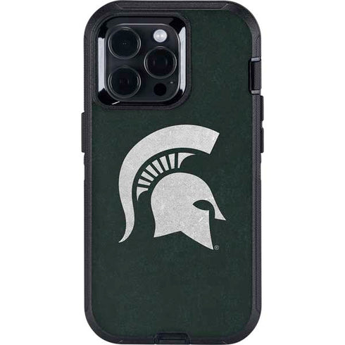 Michigan State University Spartans Logo Otterbox Defender iPhone Skin
