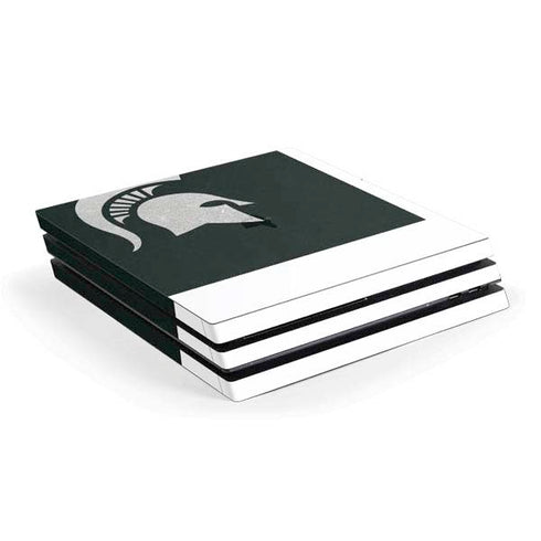 Michigan State University Spartans Logo PlayStation PS4 Skins