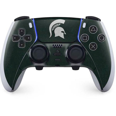 Michigan State University Spartans Logo PS5 DualSense Edge Pro Controller Skin