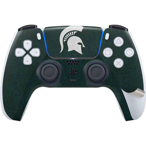 Michigan State University Spartans Logo PS5 Pro Disk Bundle Skin