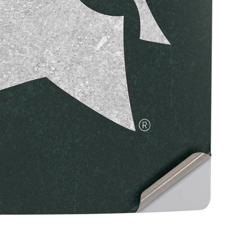 Michigan State University Spartans Logo PS5 Pro Disk Console Skin