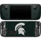 Michigan State University Spartans Logo Steam Deck Handheld Gaming Computer OLED Skin