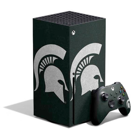 Michigan State University Spartans Logo Xbox Series X Skins
