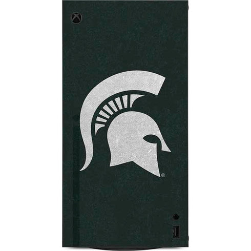 Michigan State University Spartans Logo XBox Series X Digital Edition Console Skin