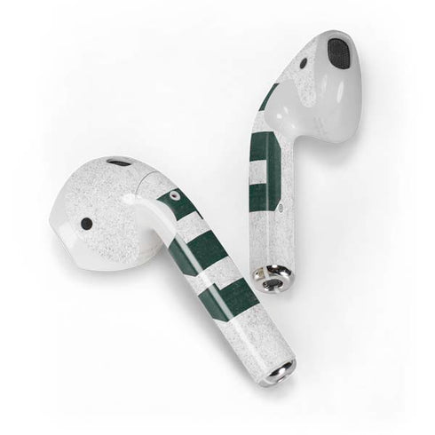 Michigan State University Spartans Mean Green S Apple AirPods Skin