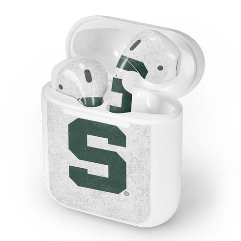 Michigan State University Spartans Mean Green S Apple AirPods Skin
