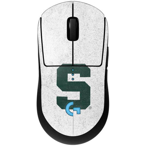 Michigan State University Spartans Mean Green S G Pro Wireless Gaming Mouse Skin