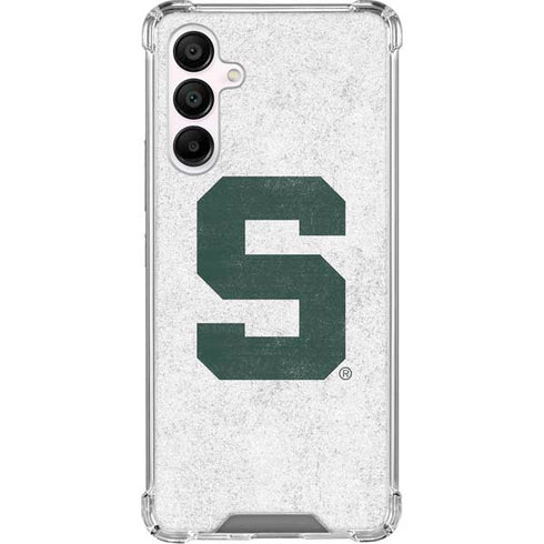 Michigan State University Spartans Mean Green S Galaxy A16 5G Clear Case