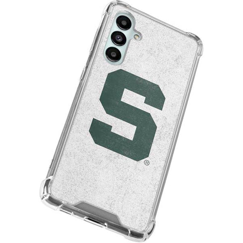Michigan State University Spartans Mean Green S Galaxy A16 5G Clear Case
