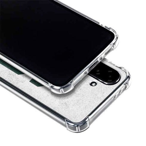 Michigan State University Spartans Mean Green S Galaxy A36 5G Clear Case