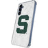 Michigan State University Spartans Mean Green S Galaxy A55 5G Clear Case