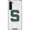 Michigan State University Spartans Mean Green S Galaxy S24 FE Clear Case