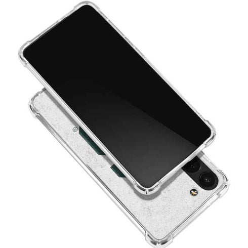 Michigan State University Spartans Mean Green S Galaxy S24 FE Clear Case