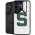 Michigan State University Spartans Mean Green S Galaxy S24 FE Kickstand Case