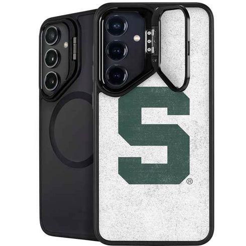 Michigan State University Spartans Mean Green S Galaxy S25 Kickstand Case