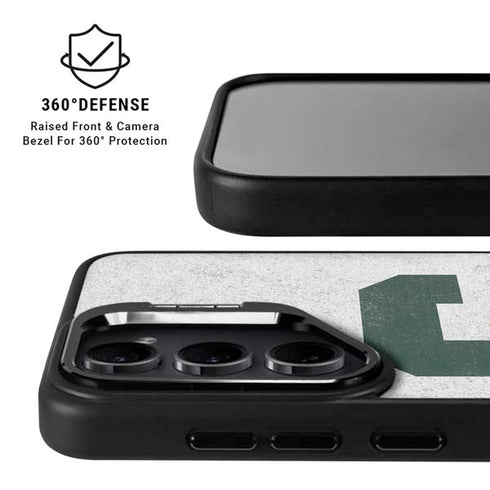 Michigan State University Spartans Mean Green S Galaxy S25 Ultra Kickstand Case