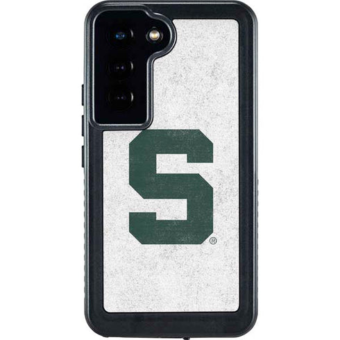 Michigan State University Spartans Mean Green S Galaxy S24 Waterproof Case