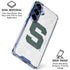 Michigan State University Spartans Mean Green S Galaxy S25 Clear Case