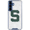 Michigan State University Spartans Mean Green S Galaxy S25 Plus Clear Case