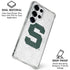 Michigan State University Spartans Mean Green S Galaxy S25 Ultra Clear Case