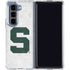 Michigan State University Spartans Mean Green S Galaxy Z Fold5 5G Clear Case