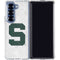 Michigan State University Spartans Mean Green S Galaxy Z Fold6 Clear Case