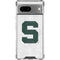 Michigan State University Spartans Mean Green S Google Pixel 8a Clear Case