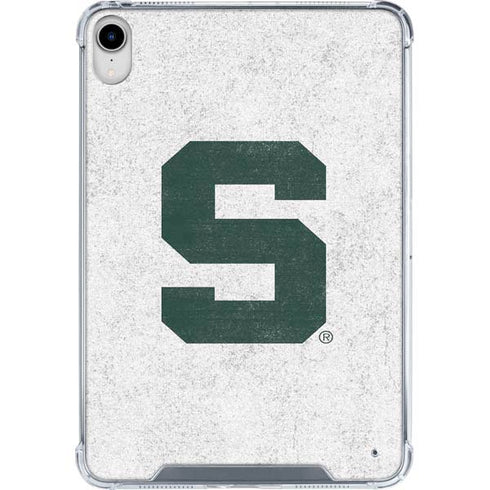 Michigan State University Spartans Mean Green S iPad 11th Gen (2025) Clear Case