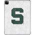 Michigan State University Spartans Mean Green S iPad Pro 11in (2024) Clear Case