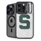 Michigan State University Spartans Mean Green S iPhone 14 Pro Kickstand Case