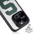 Michigan State University Spartans Mean Green S iPhone 14 Pro Kickstand Case