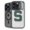 Michigan State University Spartans Mean Green S iPhone 14 Pro Max Kickstand Case