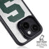 Michigan State University Spartans Mean Green S iPhone 15 Plus Kickstand Case