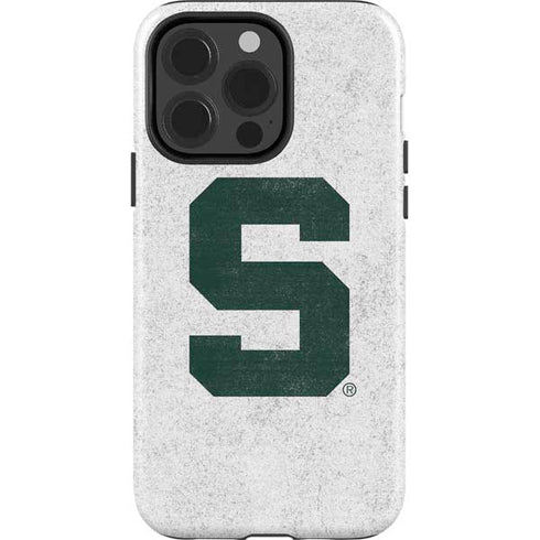 Michigan State University Spartans Mean Green S iPhone 15 Pro Impact Case