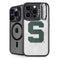Michigan State University Spartans Mean Green S iPhone 15 Pro Kickstand Case