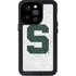 Michigan State University Spartans Mean Green S iPhone 15 Pro Waterproof Case