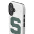 Michigan State University Spartans Mean Green S iPhone 16 Impact Case