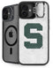 Michigan State University Spartans Mean Green S iPhone 16 Kickstand Case