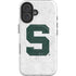 Michigan State University Spartans Mean Green S iPhone 16 Magsafe Impact Case