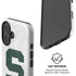 Michigan State University Spartans Mean Green S iPhone 16 Magsafe Impact Case