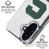 Michigan State University Spartans Mean Green S iPhone 16 Plus Clear Case