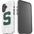 Michigan State University Spartans Mean Green S iPhone 16 Plus Impact Case