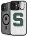Michigan State University Spartans Mean Green S iPhone 16 Plus Kickstand Case