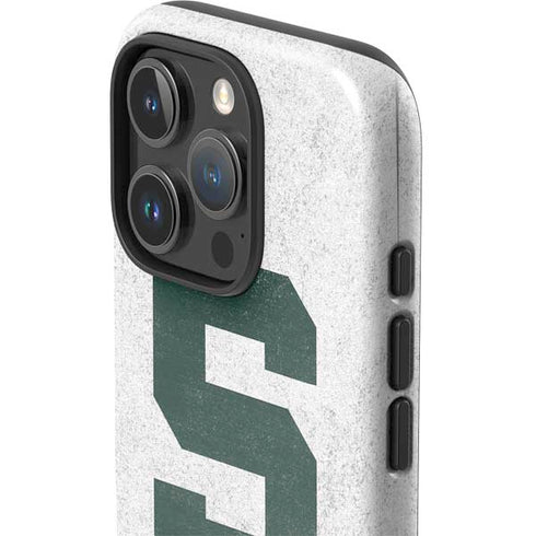 Michigan State University Spartans Mean Green S iPhone 16 Pro Max Impact Case